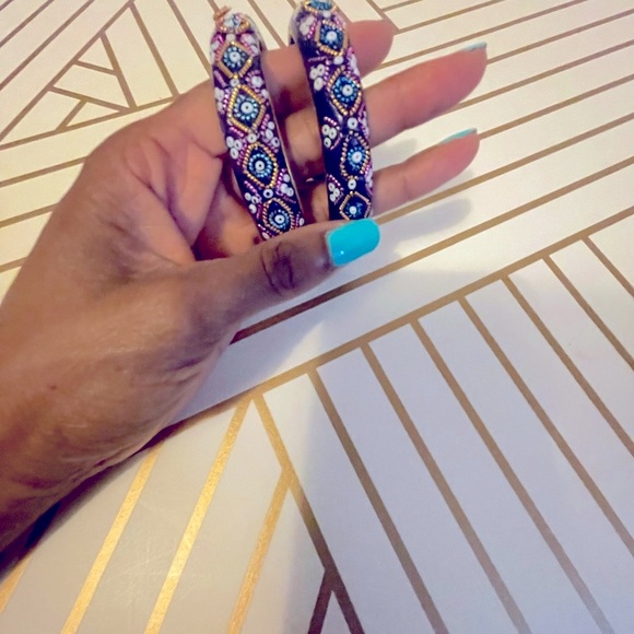 Colorful Beaded Bangles - Picture 3 of 3